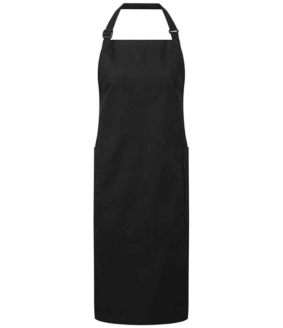Premier Recycled Polyester and Fairtrade Organic Cotton Bib Apron