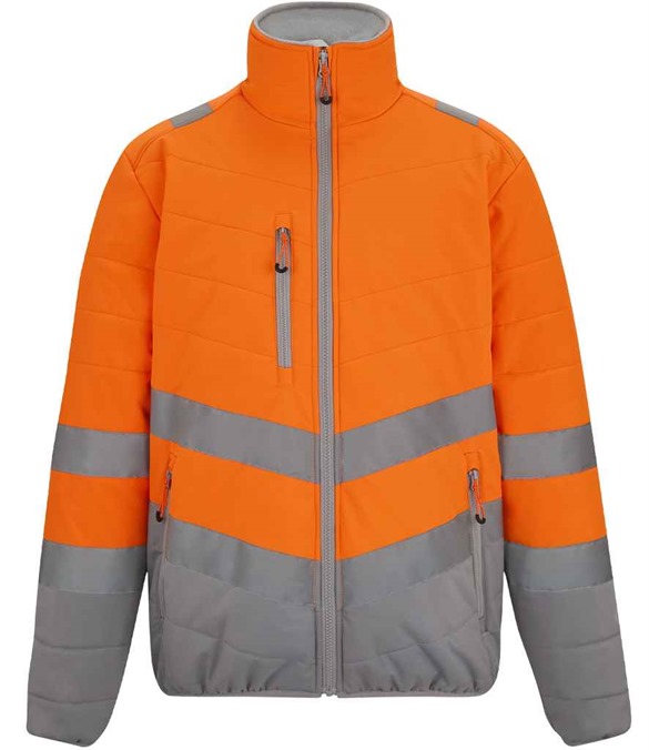 Regatta High Visibility Two Tone Thermal Baffle Jacket