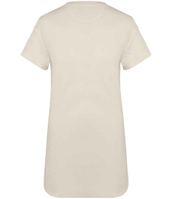 Native Spirit Ladies Terry Towel Dropped Shoulder T-Shirt Dress