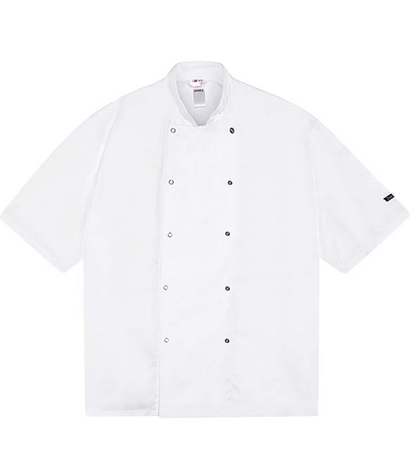 Dennys Long Sleeve Press Stud Chef's Jacket