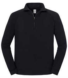 Fruit of the Loom Iconic Premium Zip Neck Sweatshirt