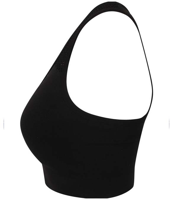 Tombo Ladies Seamless Crop Top